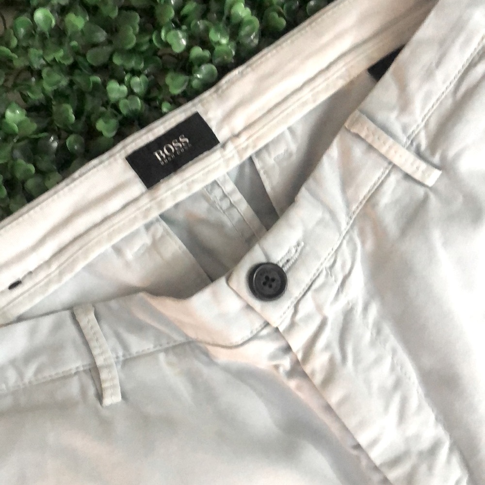 Hugo boss flawless men’s pants grey blue